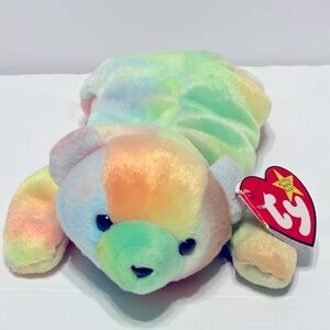 Ty  Sammy Tie-dye plush bear 8”